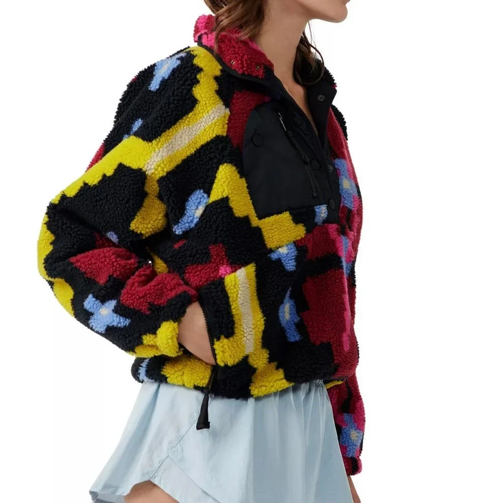 NWOT Free People Rocky Ridge Pullover Jacket